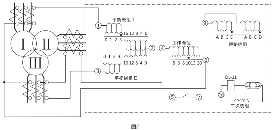 對(duì)外接線圖